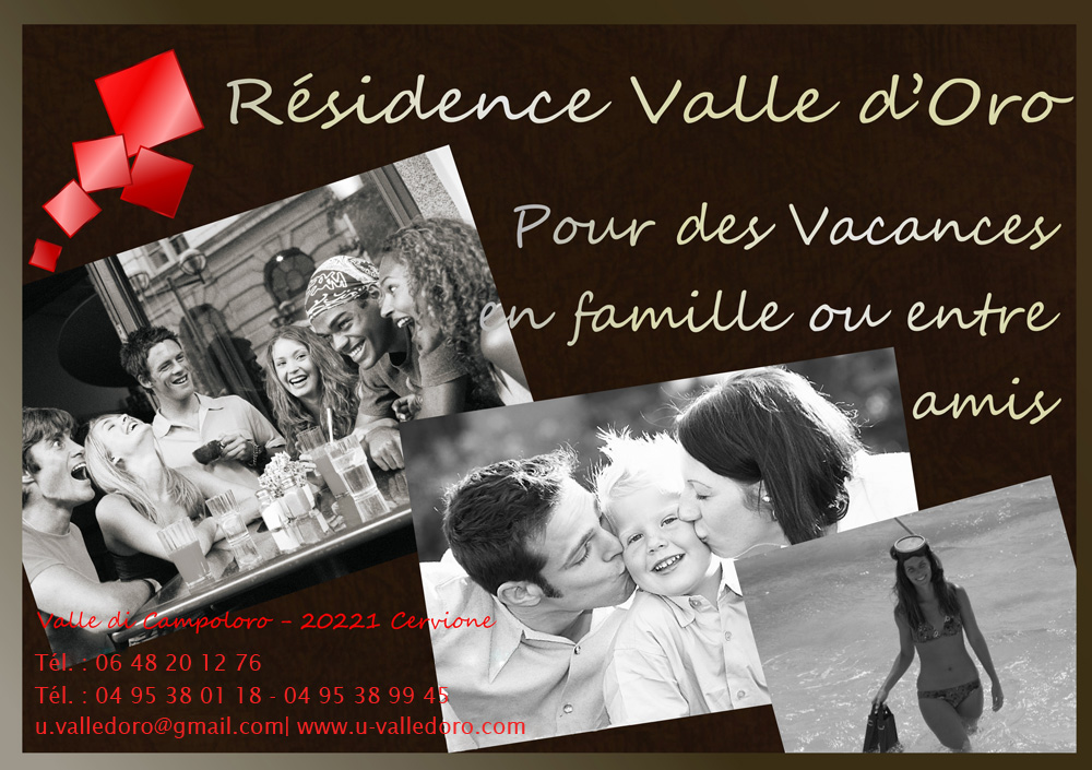 Résicence Valle d'Oro pour des vacances en famille